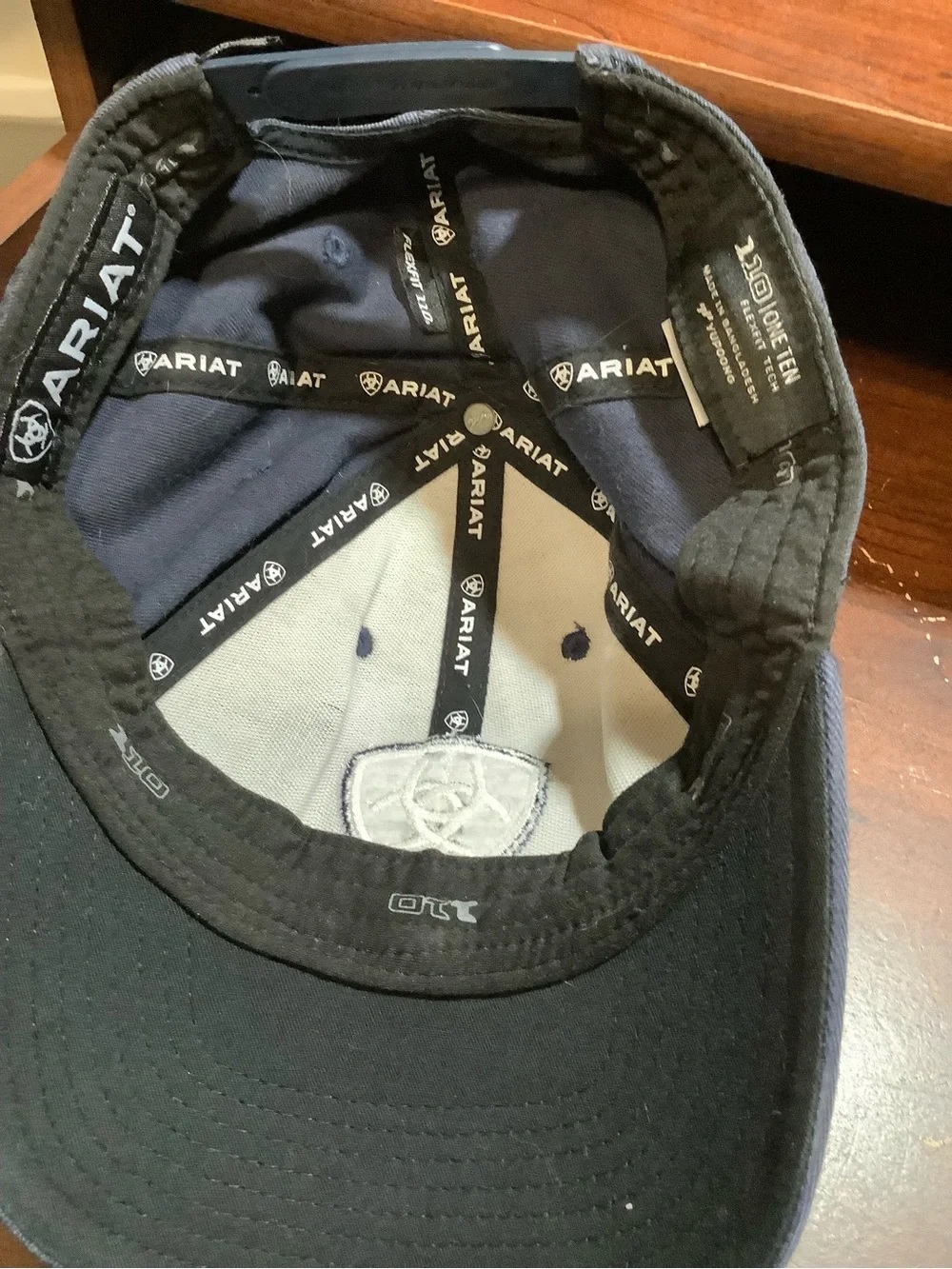 Unisex Ariat 110 Flex Fit Blue Snap Back Hat